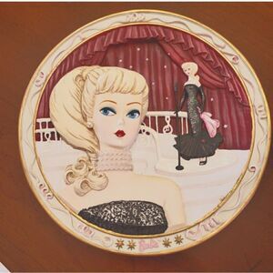 FOREVER GLAMOROUS Barbie Plate Sole In The Spotlight Collectible 1994